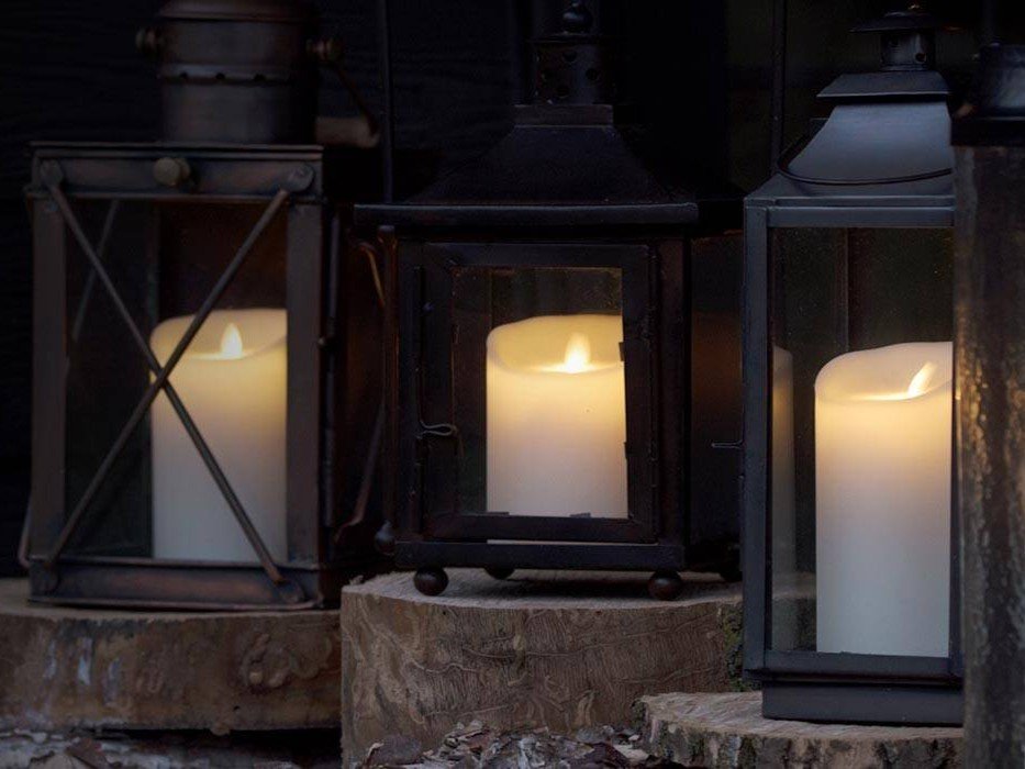Outdoor lantern candles