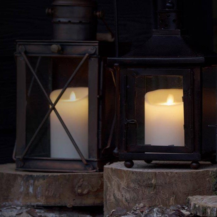 Outdoor lantern candles